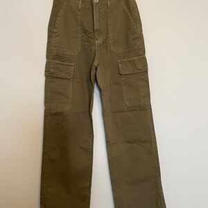 Zara  Khaki cargo pants